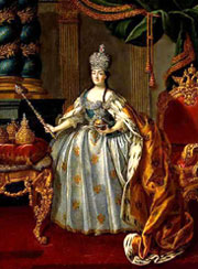 Пример парадного портрета. Екатерина ІІ, художник А.П.Антропов